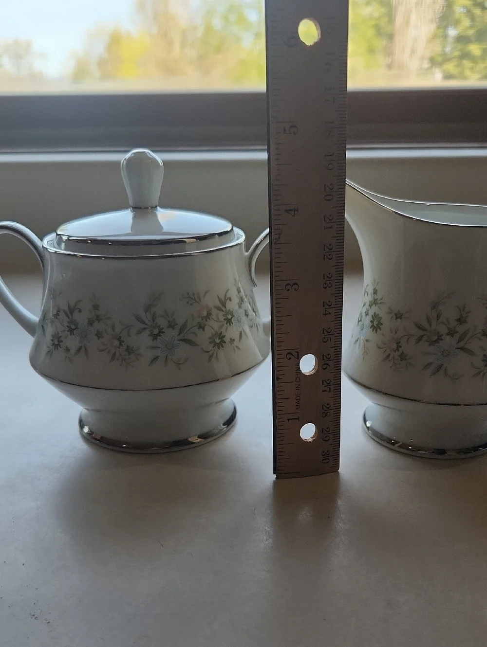 Vintage Noritake Savannah Pattern Made In Japan With Platinum Rim